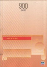 NEW HOLLAND BALER 920 925 930
