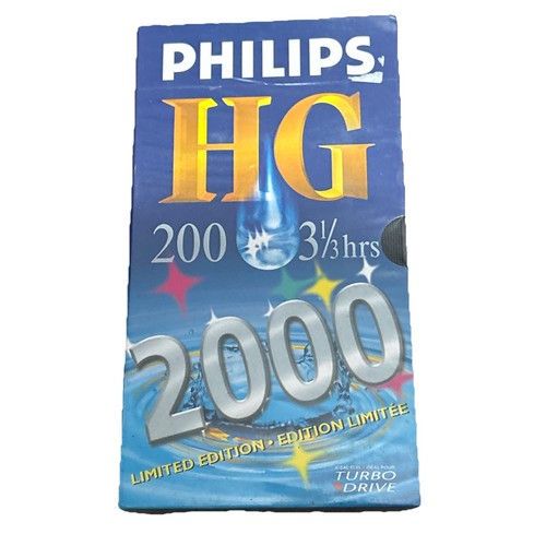 Phillips 2000 hours vhs - 2000, 3