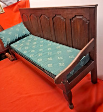 Antique  Oak Sleeper Settle