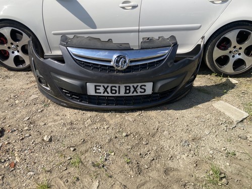 Vauxhall corsa bumper front - d,