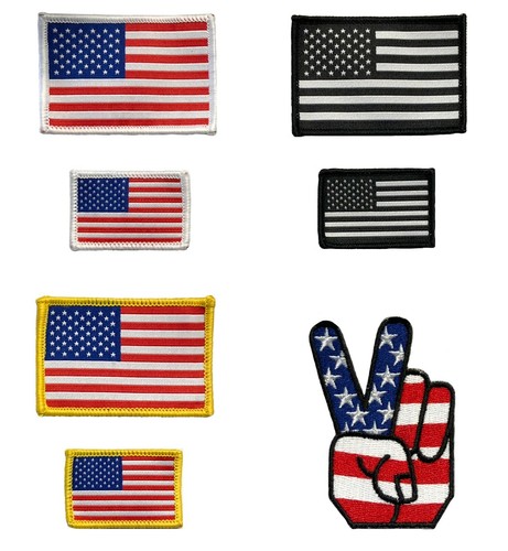 Usa united stated flag - iron, on