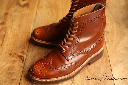 Grenson tan brown leather - tan,