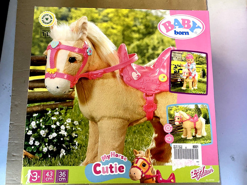 Baby born plush cute horse - plush, my