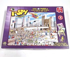 2010 Jan van Haasteren 17019 – New York Marathon (I-Spy) – 1000 Piece Puzzle VG