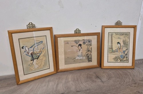 Vintage chinese watercolour - vintage,