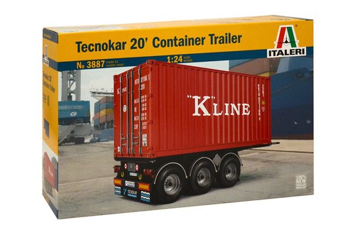 Italeri container 1 24 - 20', 1/24