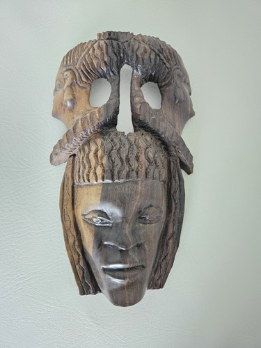 Hand carved wooden african - hand,