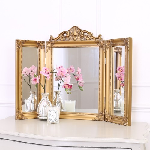 55x74cm triple dressing table - 55x74cm,