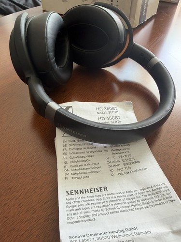 Sennheiser 450bt over ear - hd,