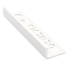 White 12mm PVC Straight Edge
