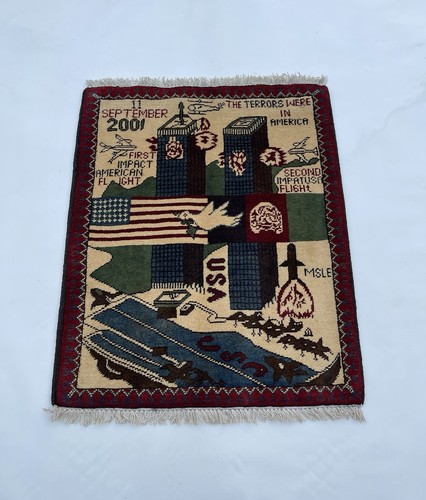 748 handmade rug 11 twin - 9/11,