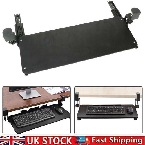 Keyboard tray under desk - keyboard,