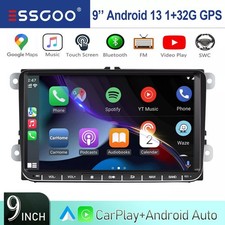 For VW Jetta Passat Golf MK5 MK6 Carplay Android GPS Nav BT 32G Radio Car Stereo