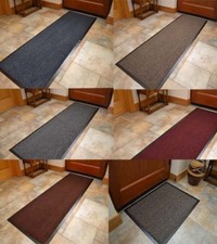 Long Runner Barrier Mat Heavy Duty Non Slip PVC Back Absorbent  Hallway