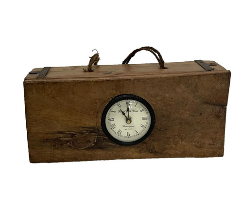 Vintage look wooden brick - wooden,
