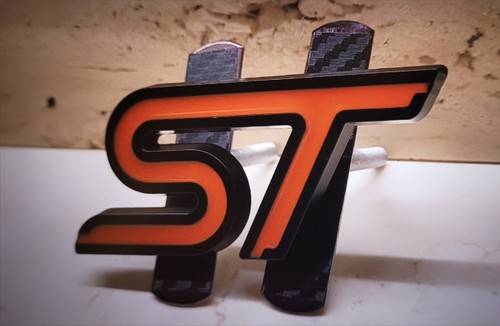 Black gloss orange st - orange, grill