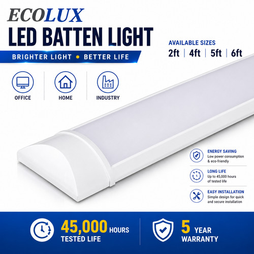 Led batten light - batten,