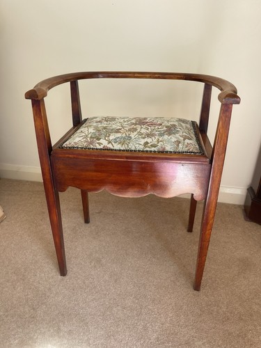 Antique edwardian style piano - style,