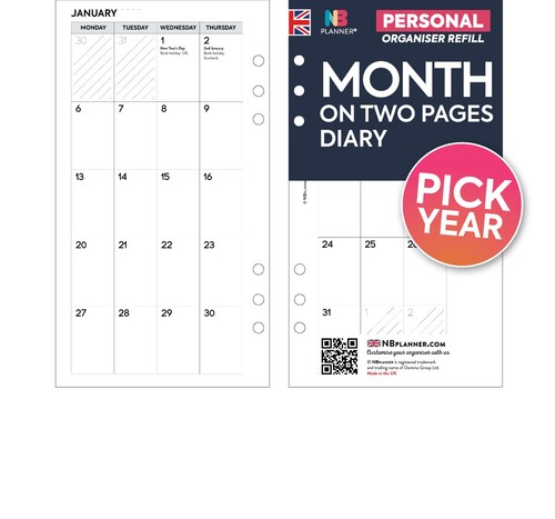 2027 2028 filofax personal - 2027,