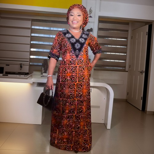 African printed dashiki dress - african,