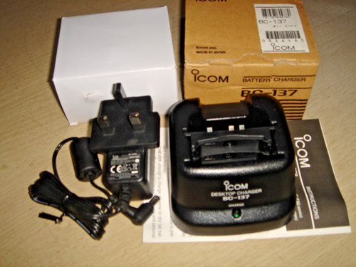 New icom 137 charger - new,
