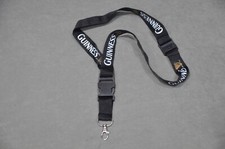 Guinness Clip Lanyard Black