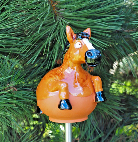Ceramic garden ball - ceramic,