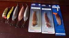Classic ABU Lures x 8no , Toby , Salmo , Koster and Atom - 12g -40g , pike/perch