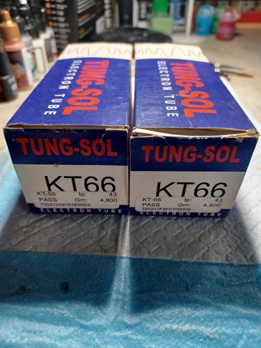 Kt66 matched pair vacuum - pair,