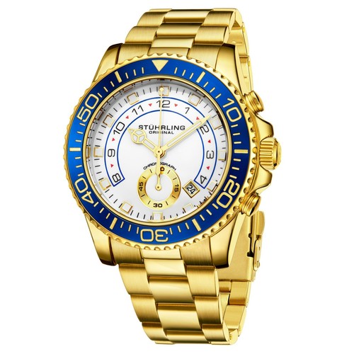 Stuhrling men chronograph - stuhrling,
