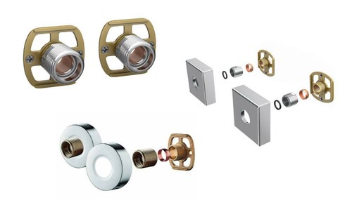 Exposed thermostatic shower - thermostatic,