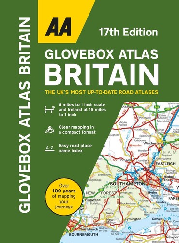 Glovebox atlas britain aa - atlas, (aa
