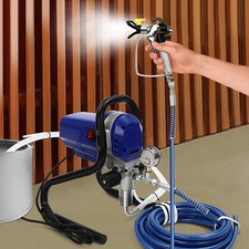 Commercial Airless Paint Sprayer Electric Interior Wall Air Spray Gun 2900psi