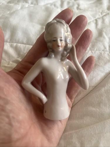 Antique german porcelain half - antique,