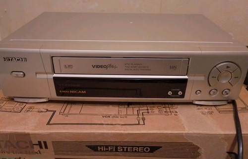 Hitachi vcr vhs player - hitachi, vcr/vhs