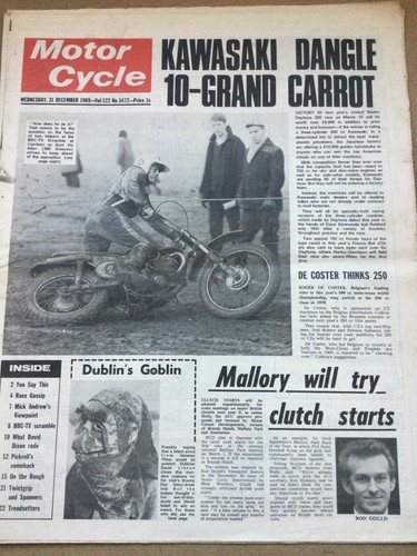 Motor cycle december 1969 - motor,