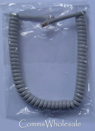 Telephone handset curly cord - telephone,