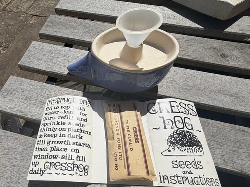 Larbert pottery cresshog seed - pottery,