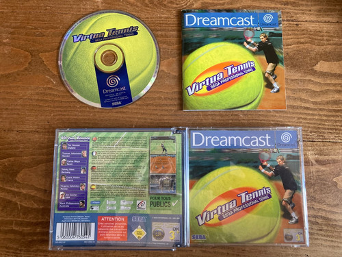 Virtua tennis sega dreamcast - virtua, (sega