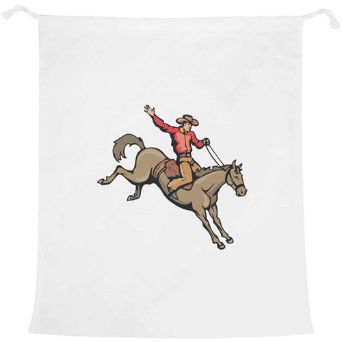 Rodeo cowboy riding horse - riding, horse'