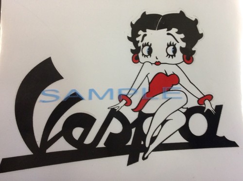 Betty boop vespa - betty, lambretta