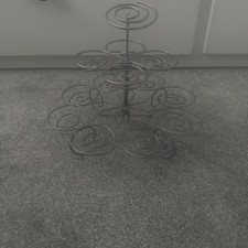 Metal 3 Tier Spiral Cup Cake