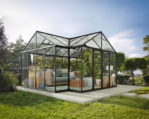 Greenhouse summer house - summer, office