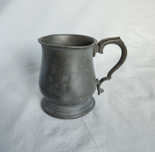 Antique jacobean shaped - antique, pewter