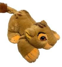 Vintage The Lion King Disney Store Pouncing Baby Simba 9" Plush Stuffed Toy Rare