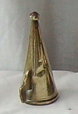 BRASS CANDLE SNUFFER  ANTIQUE