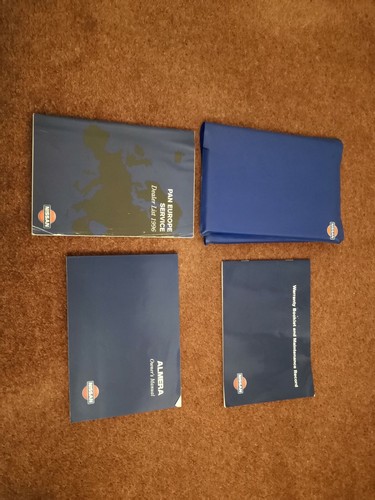 Nissan almera handbook owners - nissan,