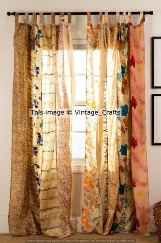 Indian vintage sari patchwork - vintage,