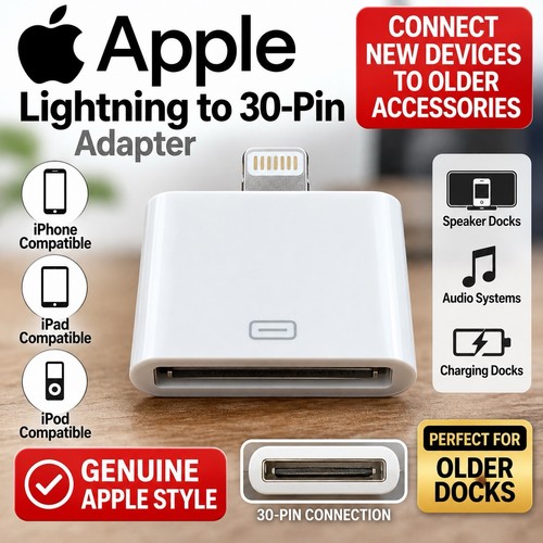 Apple lightning pin - to, 30-pin
