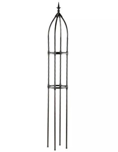 Garden metal obelisk - metal,